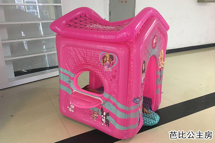 Cartoon inflatable crawling roller with built-in bell rolling ball, pvc inflatable baby walking ball educational toy in stock pic 7