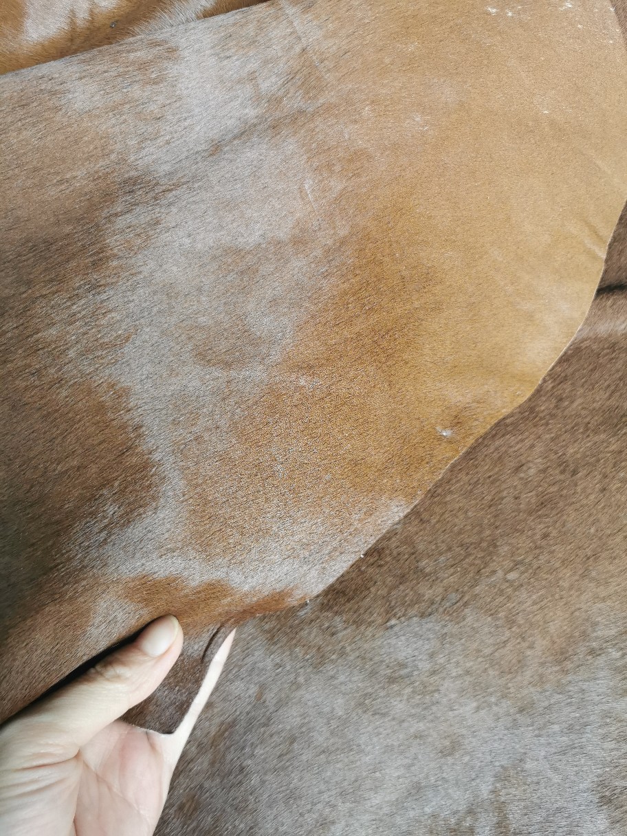 哈牛真皮20/各种颜色马毛细节图