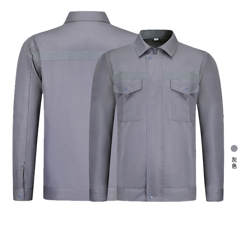 Work suit Men's reflective strip sanitation suit long sleeve tooling labor protection suit workshop worker's suit mechanic's suit embroidery Application Scenario