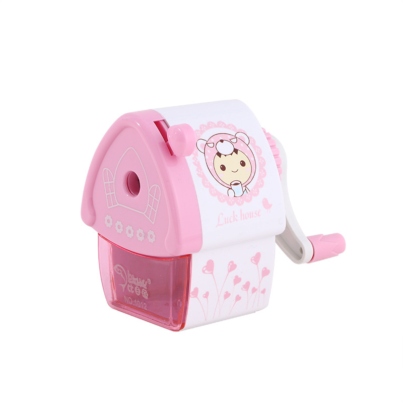 Creative Stationery Robot hand sharpener cute cartoon pen sharpener Student supplies manual rotating pen sharpener Item Picture