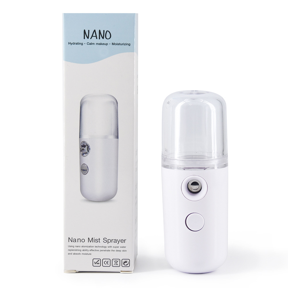 Portable small pill hydrating devices for facial beauty and moisturizing mini spray hydrating devices are available in stock Application Scenario