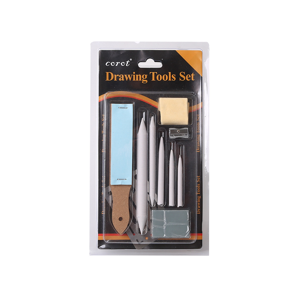 Corot Sketch Tool set Paper eraser Pencil Plastic rubber metal sharpener sketch portrait portrait head sketch Item Picture