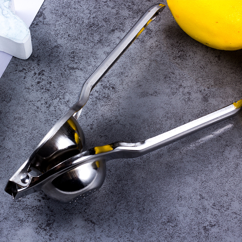 不锈钢柠檬夹 手动榨汁器水果榨汁机果汁挤压橙汁 压汁器详情图4