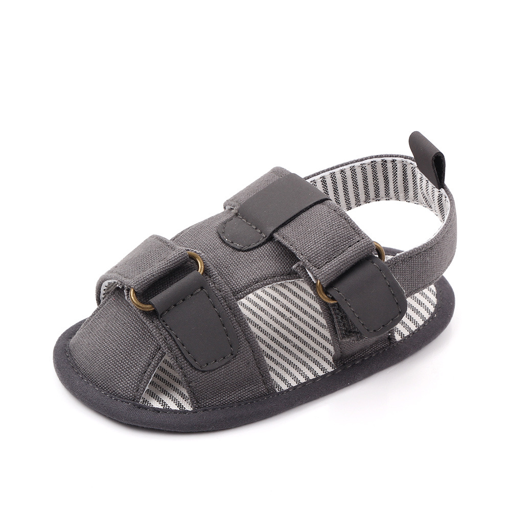 New baby sandals, Velcro baby shoes, soft-soled anti-slip walking shoes, sandals 2439 Item Picture
