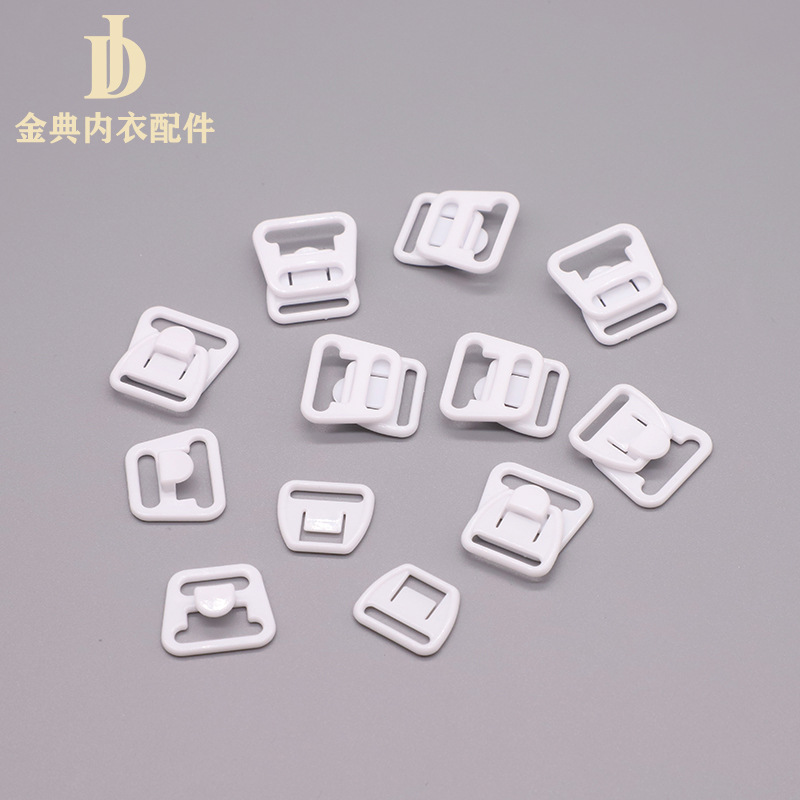 Kousuo Mommy Lactation matching material matching button underwear Adjustable button bra buckle Shoulder strap buckle in large stock supply Application Scenario