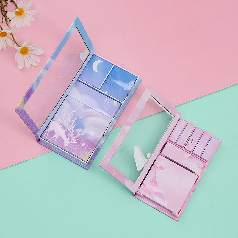 Student sticky notes can be torn N times and affixed with 600 sticky notes in personalized candy colors details Picture