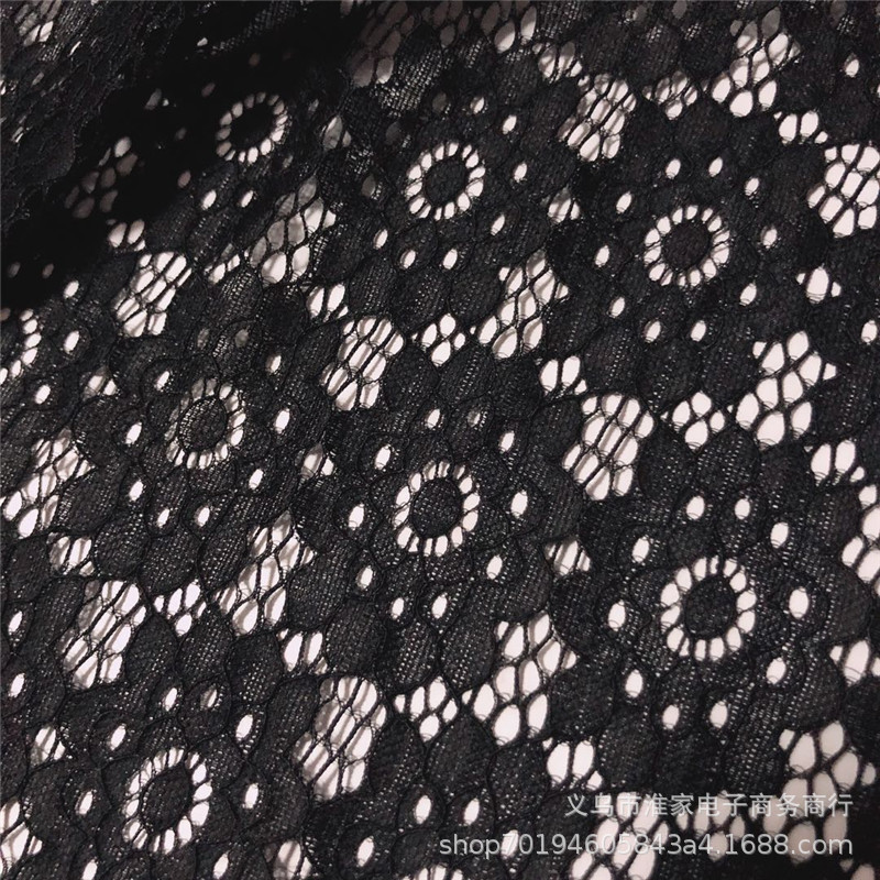 Factory direct sales of brocade lace fabric, elastic mooncake flower fine fabric clothing, skirts, accessories and headwear Specification image