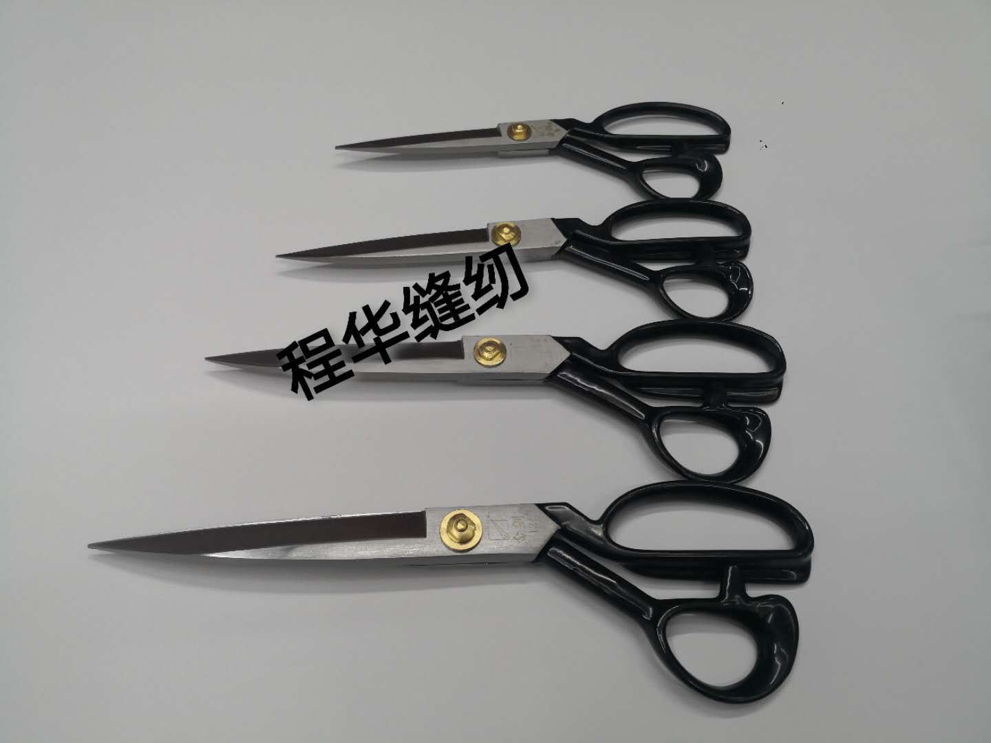 Clothing scissors, tailor, cut household clothing fabric, size sewing scissors, professional 9/10/12-inch genuine product Specification image