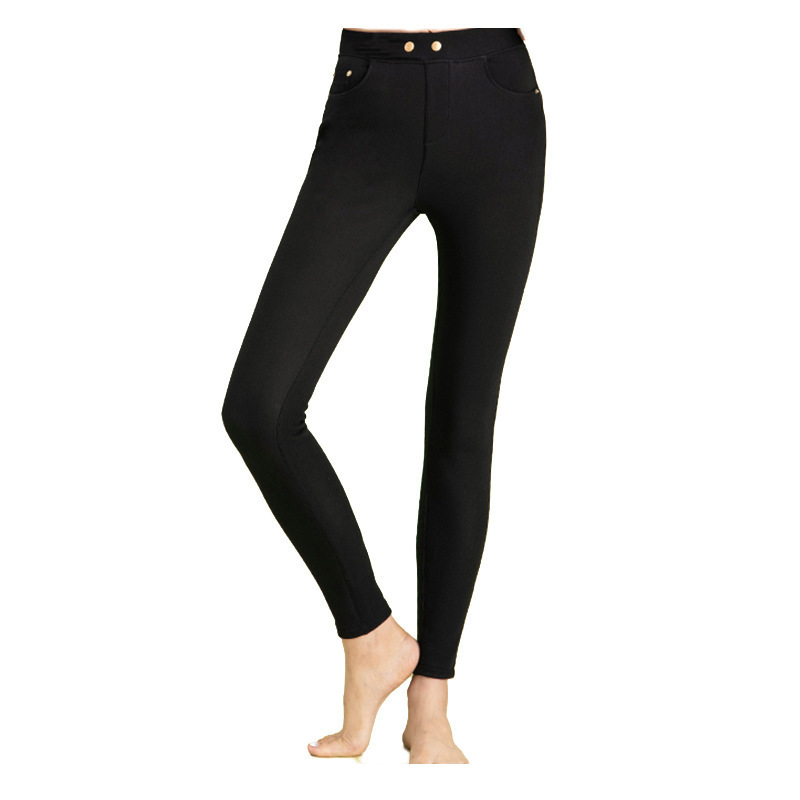 Cotton Bazaar 2022 Autumn/Winter New 4.0 Version Avocado Moisturizing Pants 9001 9002 Magic Base Black Pants for Women Item Picture