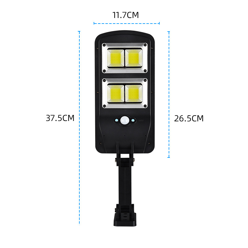 New integrated solar street lamps, outdoor household smart sensor garden lamps, gift exhibition and sale, solar lamps Application Scenario