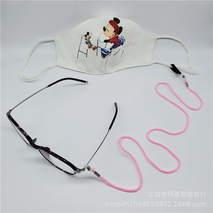 厂家直销现货供应 韩国时尚口罩挂链 脖子挂绳欧美网红爆款口罩绳图