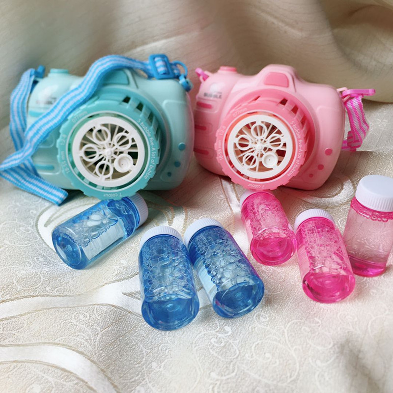 Little Ant Electric five-hole bubble-blowing Camera, a fully automatic camera with light, music and a large bubble gun Specification image