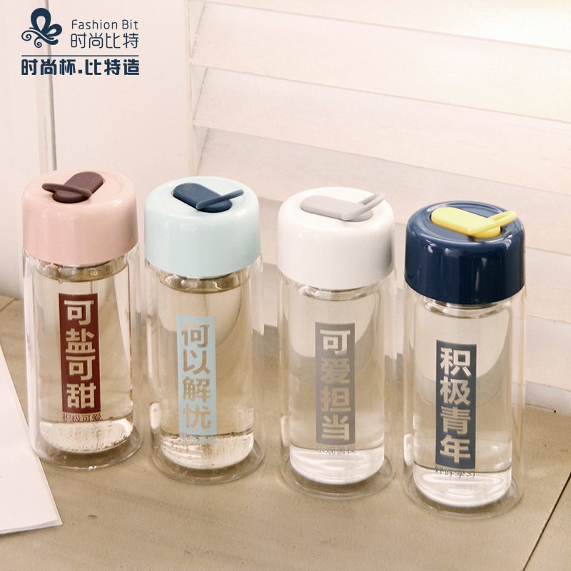 太空杯/塑料杯/带茶漏细节图