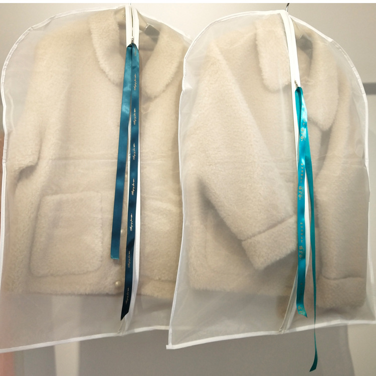 Fur dust cover, clothing dust cover, breathable dust cover, mink coat, dust bag, storage bag Specification image