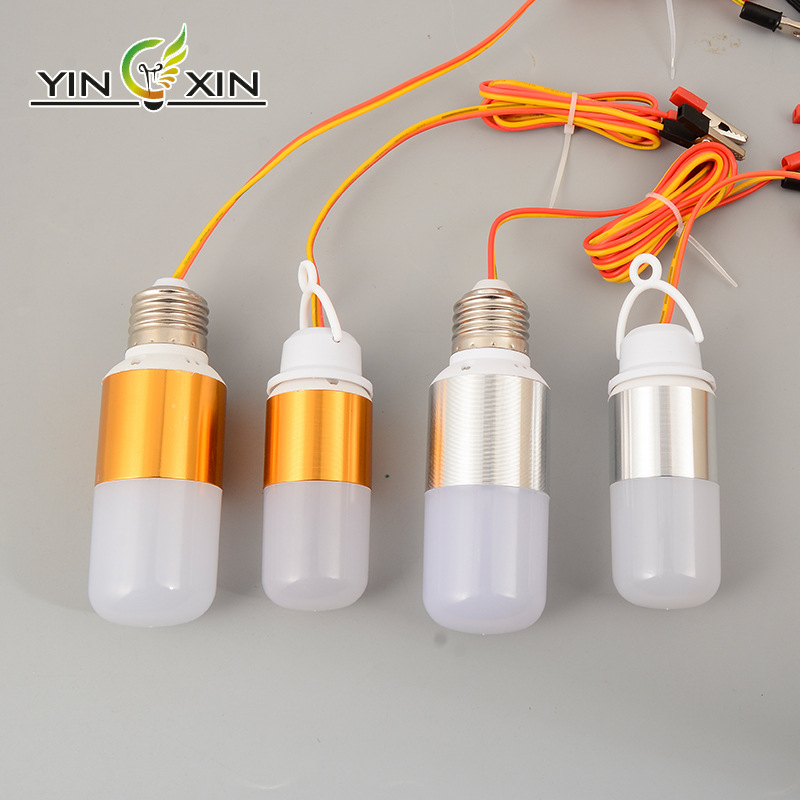 led high-brightness bulb lamp, intelligent low-voltage portable energy-saving bulb lamp, night market wonder bulb lamp wholesale details Picture