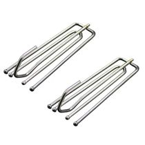 Curtain hook four hook steel cloth fork hook galvanized four hook