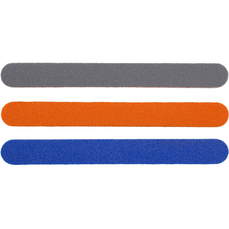shanilak Double-sided frosted high-elastic cotton nail care tools and supplies, nail files, sponge washers, nail trimming files, horseshoe box set Item Picture