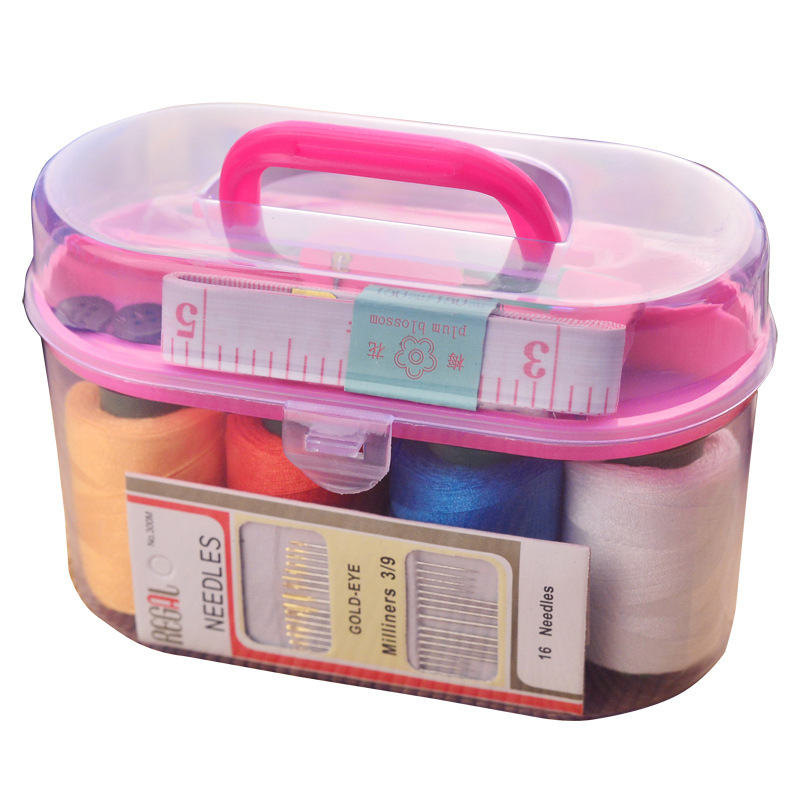 Sewing Box Set Sewing Sewing Kit Large Sewing Box Portable Sewing Tools Manufacturers Wholesale Item Picture
