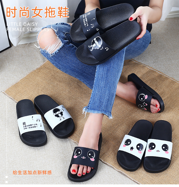 拖鞋女夏2021新款复古个性情侣家居室内防滑浴室洗澡家用男士外穿