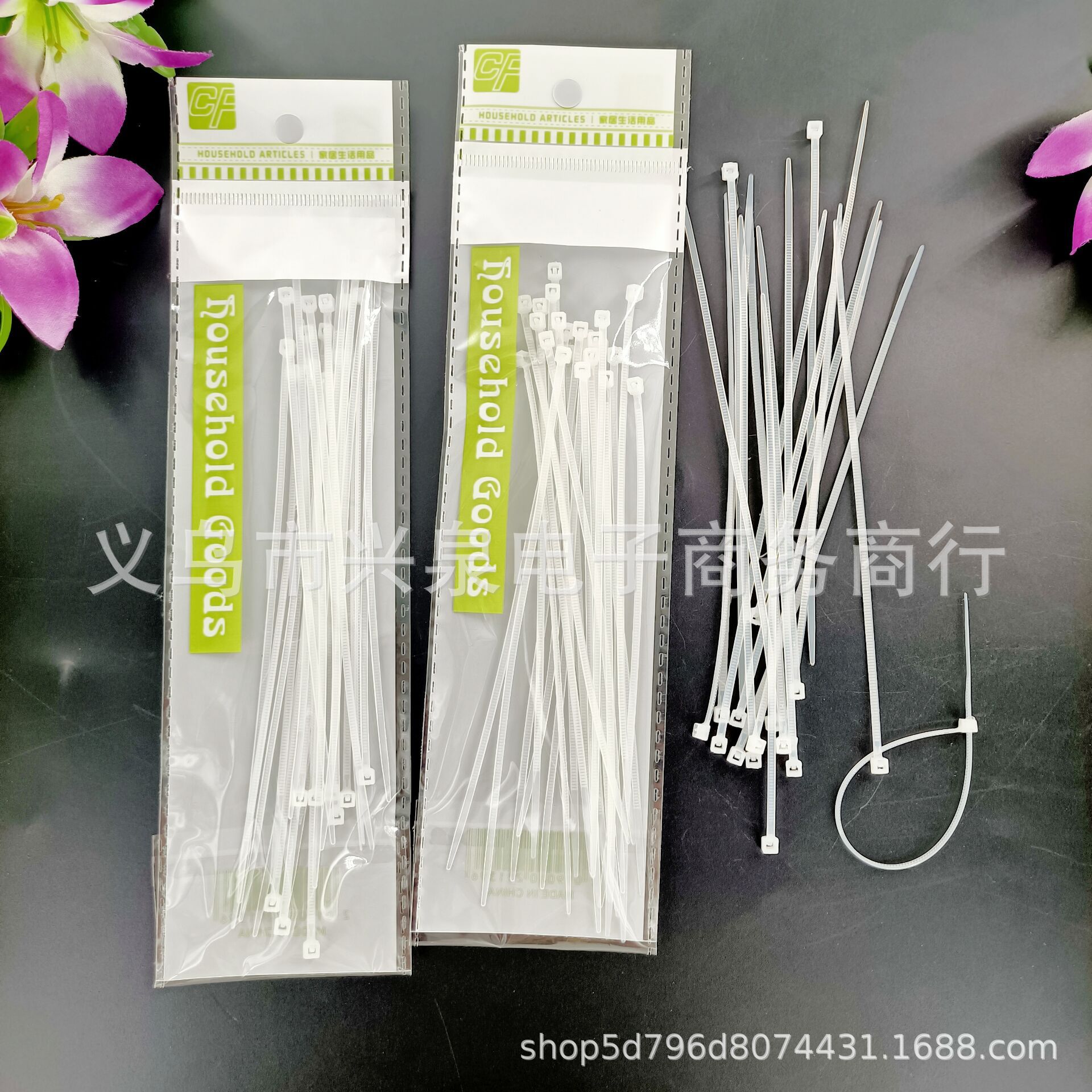 扎带尼龙/绑扎带硅胶/卡扣式绑带/绒绒线/编绳线细节图