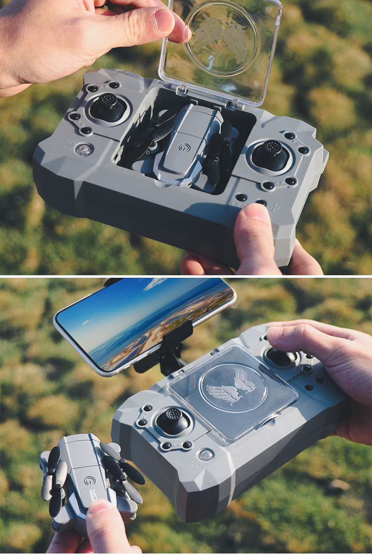 KY905 Folding drone, high-definition aerial photography, mini remote control aircraft, quadcopter, 4k cross-border helicopter pic 2