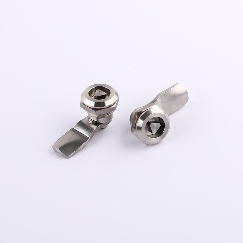 Wholesale filing cabinet locks, industrial chassis and cabinets, mechanical distribution box triangular tongue locks, stainless steel tongue locks Specification image