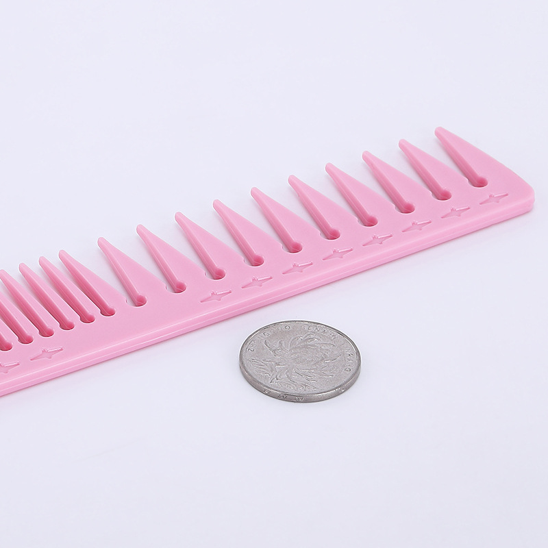 shanilak Hair Straightening Nine-piece Comb set, available in multiple colors, home straightening and styling mirror comb, airbag comb, meridian comb set, hair care comb details Picture