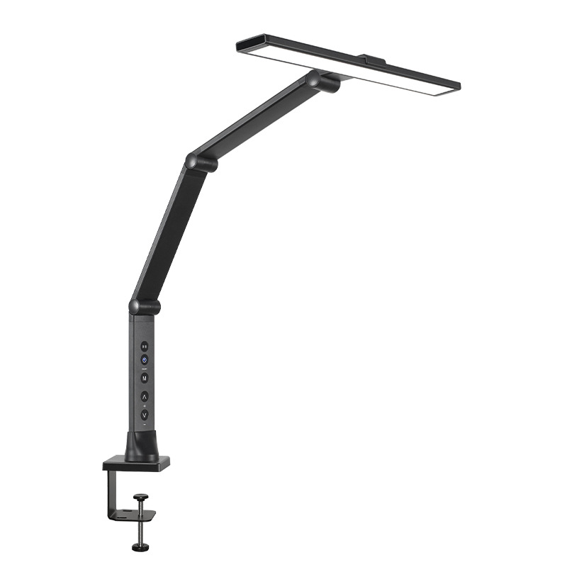 The original factory directly supplied LED eye protection work screen lamp clip type European and American cross-border desktop support remote control Item Picture