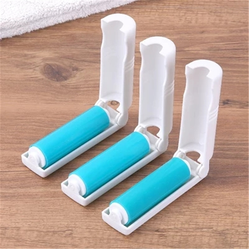 Portable Folding Washable Dust Removal Drum Lint Applicator Clothes Dust Brush Can Be Recycled Application Scenario