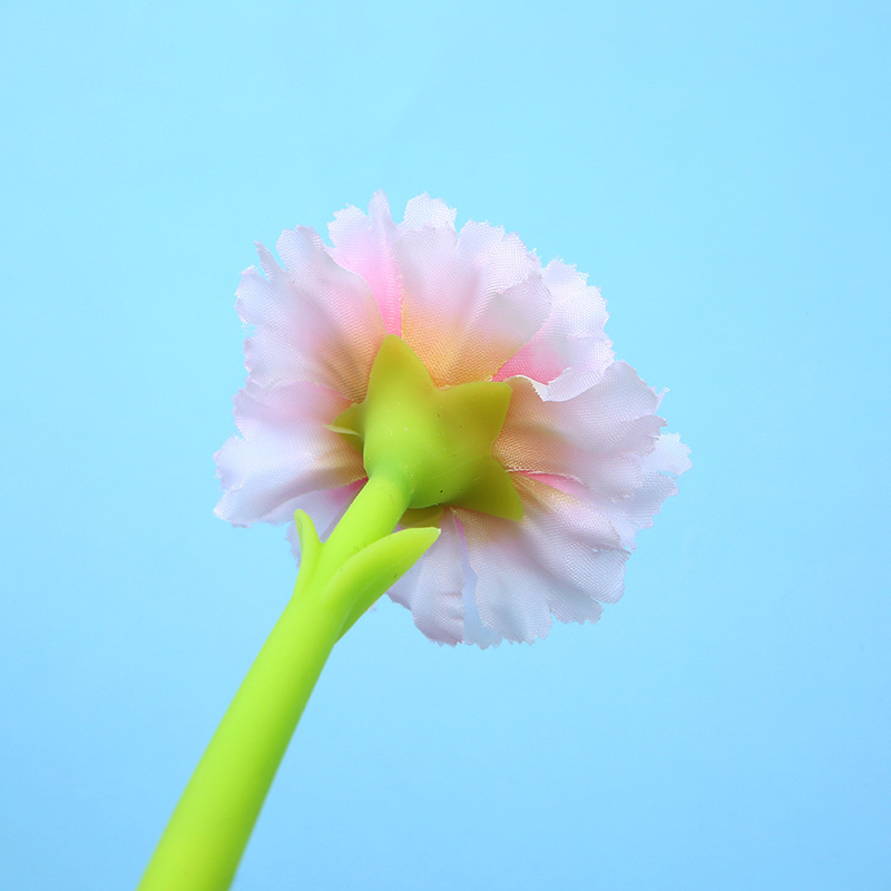 New Kannaixin Cloth Flowers Creative Silicone Pen Student Cartoon Custom Neutral Pen Manufacturers Wholesale Specification drawing