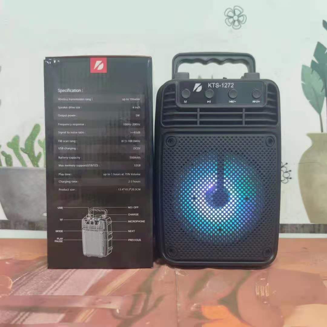 4 pulgadas nuevo KTS-1272 altavoz bluetooth portátil al aire libre Application Scenario