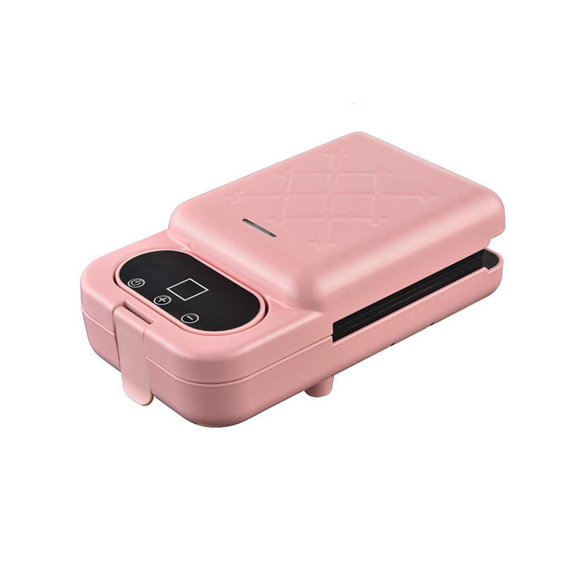 Customized breakfast machine, sandwich machine, light food machine, multi-functional heating toast press toaster, mini waffle machine