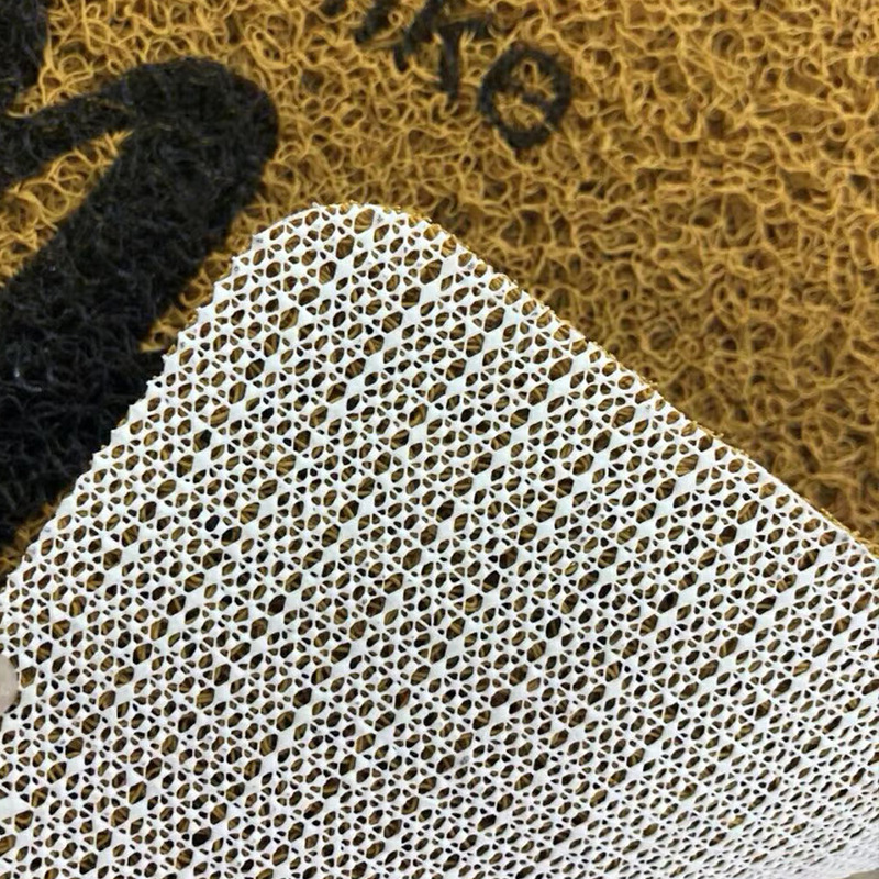 Coconut coir imitation cross-border entrance door mat, entrance bathroom door, entrance silk circle foot mat, bathroom anti-slip pvc floor mat Application Scenario