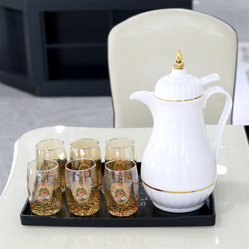 家用保温壶玻璃保温壶咖啡壶奶茶保温壶礼品