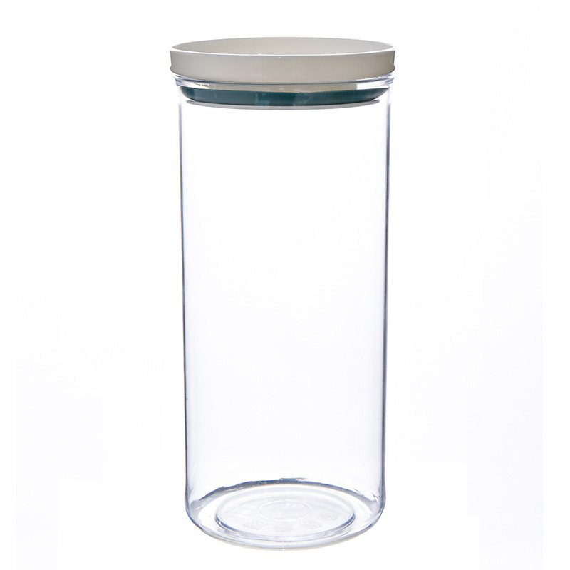 Simple and stackable multi-grain storage tank, kitchen covered plastic sealed tank, food storage and preservation box Item Picture