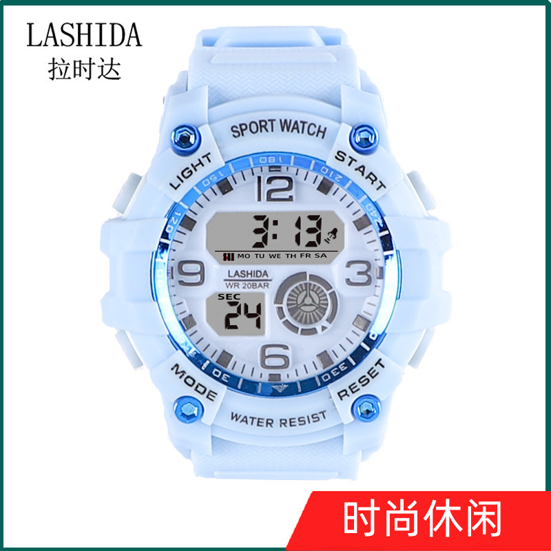 LED电子手表/简约/拉时达手表产品图