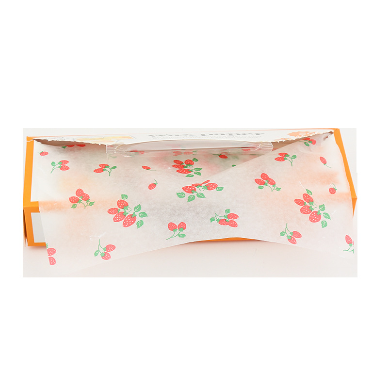 Manufacturers Directly Produce Tray Tray Greaseproof Paper French Fries And Other Fried Food Pad Paper Hamburger Wrapping Paper Supply Item Picture