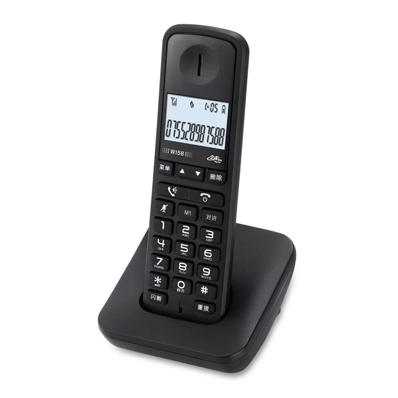 中诺W158商务子母电话机家用办公远距离无线绳座机一拖二三方通话详情图5