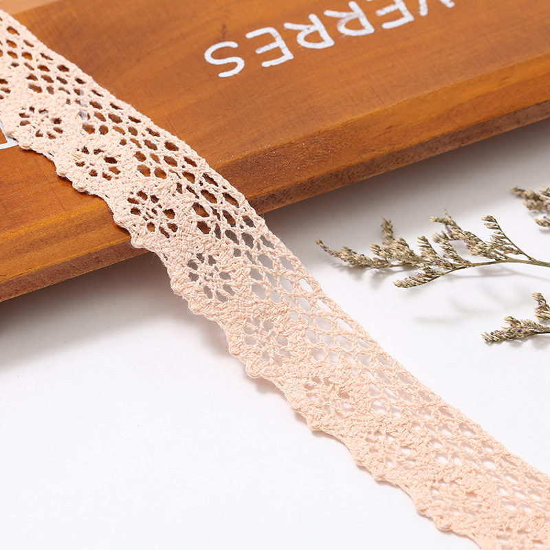 Manufacturers Directly Supply Spot Cotton Lace Clothing Accessories Curtains Diy Fashion Lace Multi-Color Optional Wholesale details Picture