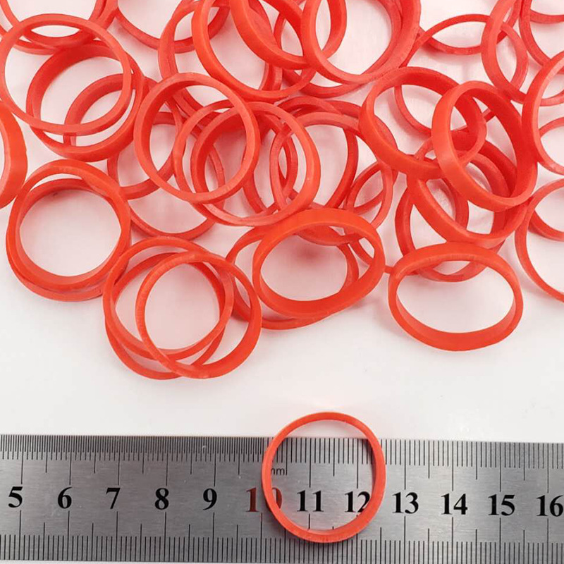 Manufacturer Rubber Band Red Diameter 38Mm Vietnam Red Rubber Ring High Elastic Rubber Band Rubber Ring Leather Ring Holster Application Scenario