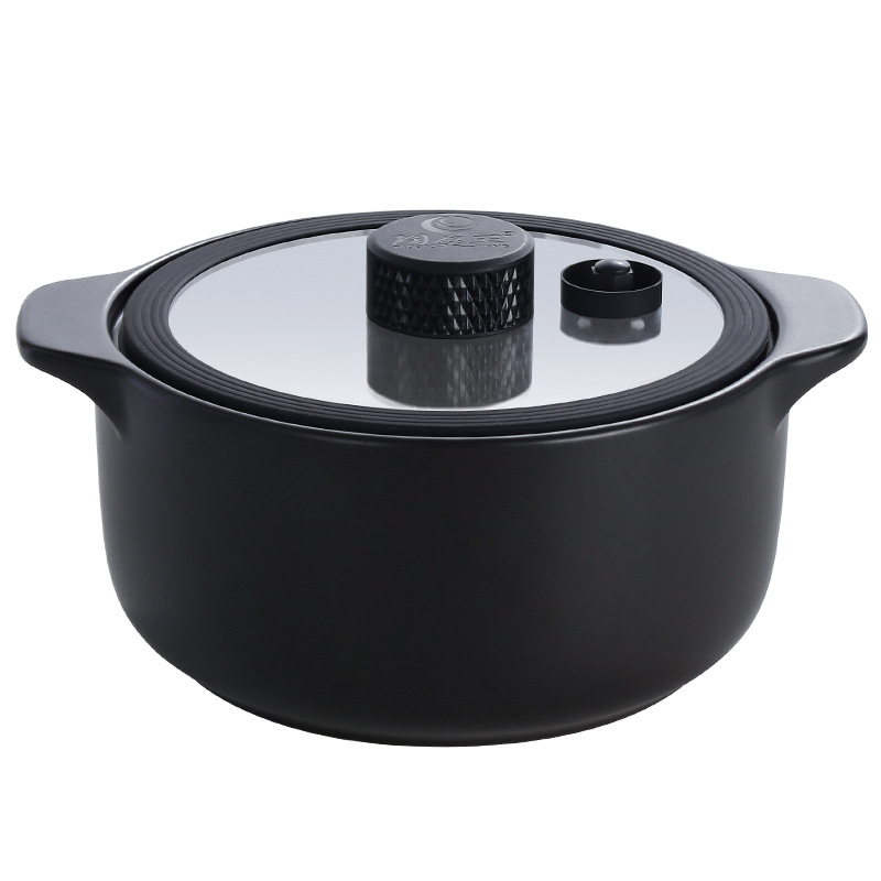 Tao Bao Wang micro-pressure anti-overflow clay pot stew pot, household soup pot, gas soup pot, ceramic soup pot, gas stove soup pot Item Picture
