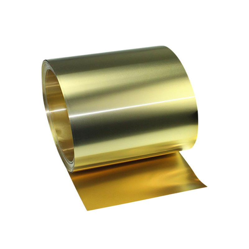 Wholesale semi-hard brass foil h65 brass sheet 0.02, 0.04, 0.08mm brass foil prices Item Picture