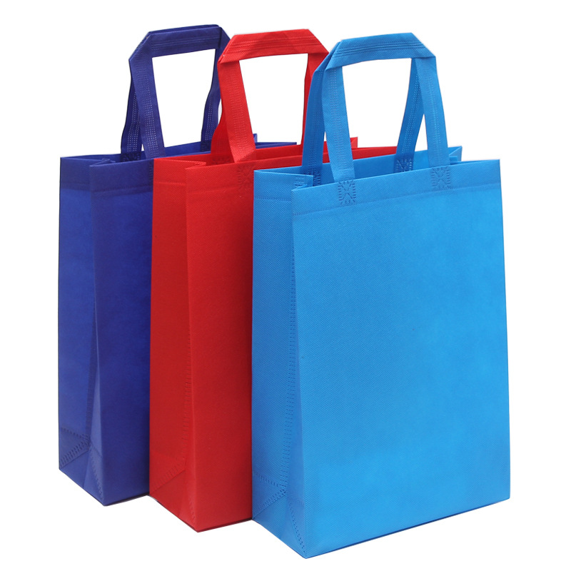 Non-Woven Bags Customized Printing Logo Environmental Bags Customized Advertising Tote Bag Printing Supermarket Shopping Bag Manufacturers Item Picture