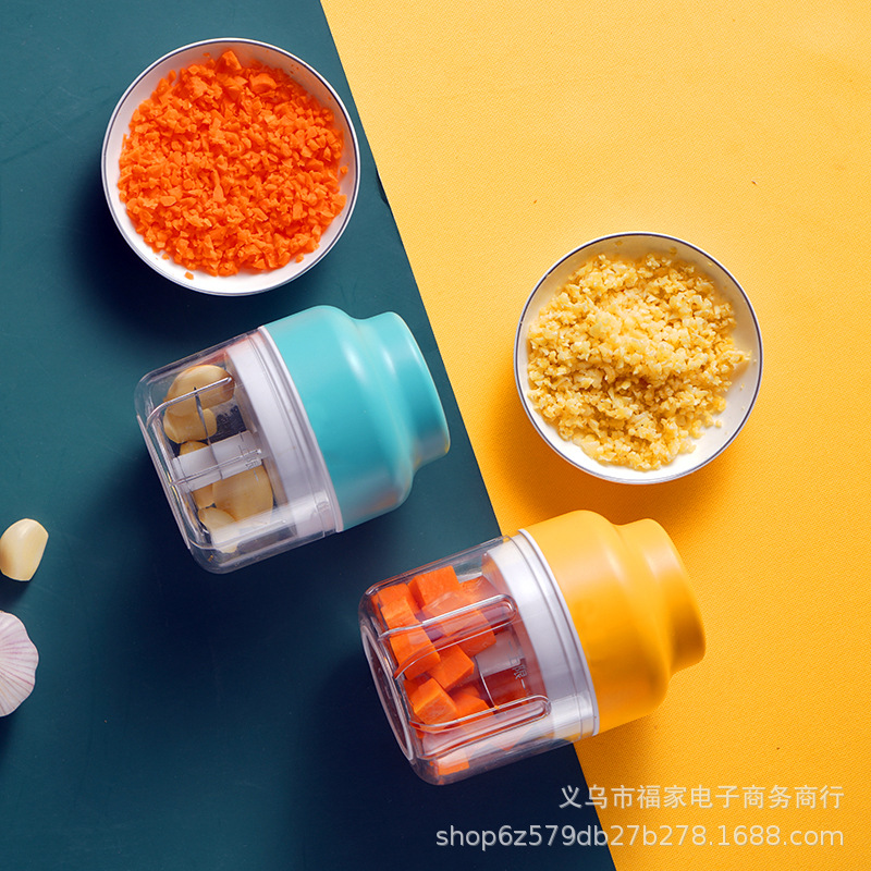 插电捣蒜器/青石捣蒜器/捣蒜器木细节图