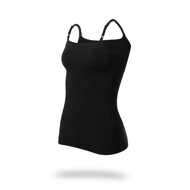 Cross-Border Source Of Amazon Long-Term Supply Of Four Seasons Body Sculpting Waistcoat Belly Tuck Top Female Seamless Sling Body Sculpting Item Picture