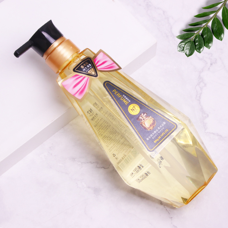 Wholesale manufacturer of long-lasting fragrance body wash, genuine jasmine perfume body wash, skin-nourishing and moisturizing body wash details Picture