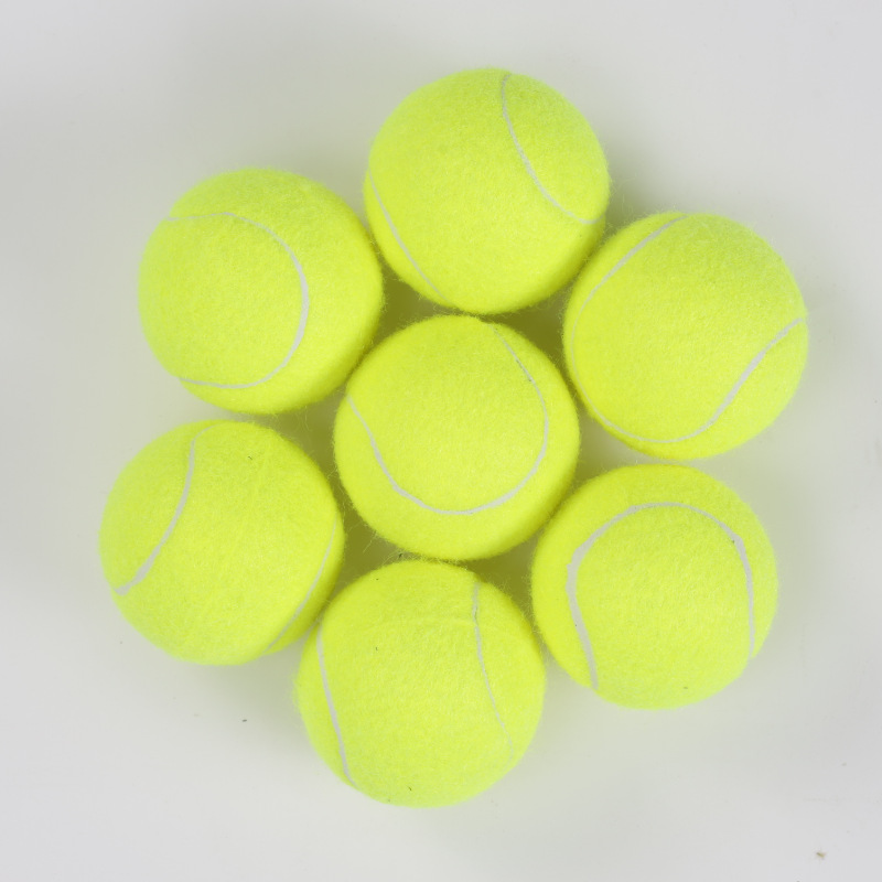 初级练习网球1.15米以上弹力训练网球比赛训练化纤网球厂家批发图