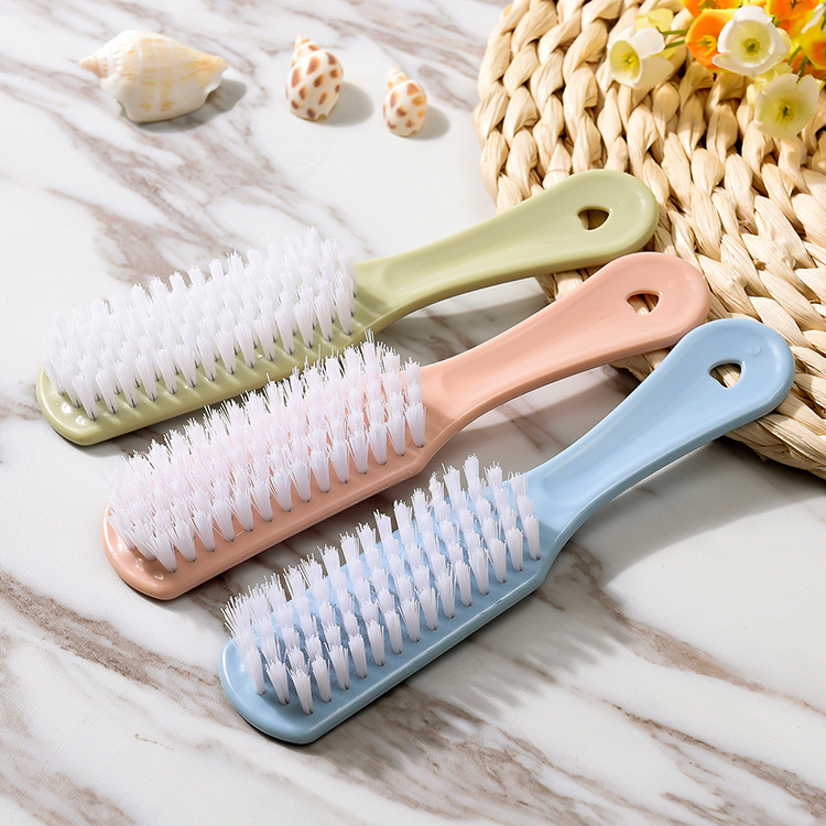 Wholesale household daily necessities plastic cleaning brushes, stain removal laundry brushes, shoe soft bristle shoe washing brushes, clothing brushes, shoe brushes Specification image