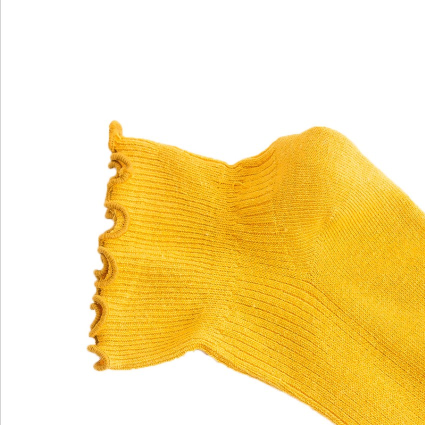 Black fungus lace boat socks Japanese solid color short socks Spring/Summer new shallow mouth school style low-top cute ladies' boat socks Item Picture