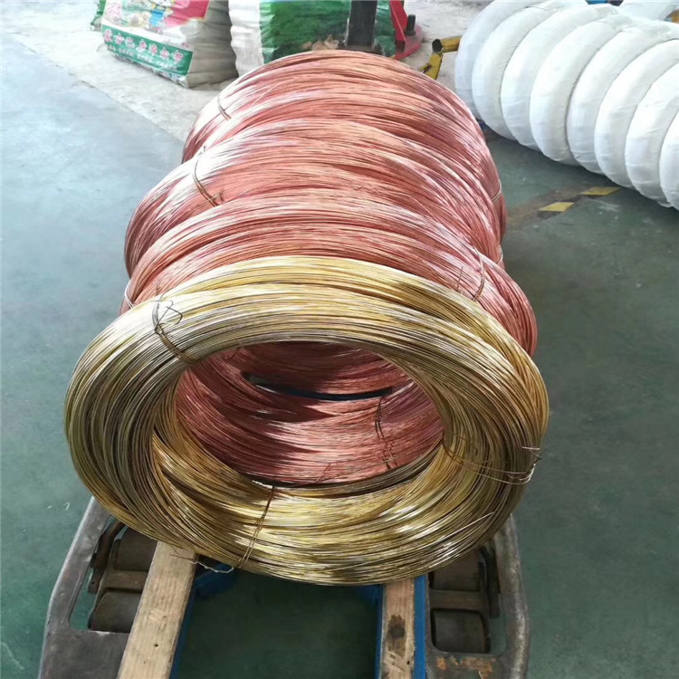 خطوط النحاس H62 خيط النحاس الأصفر البرونزي H65 باستخدام أسلاك النحاس البرونزية المقوّاة H68 المقوّاة بالنحاس Item Picture